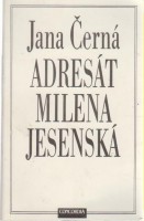 Obálka knihy Adresát Milena Jesenská