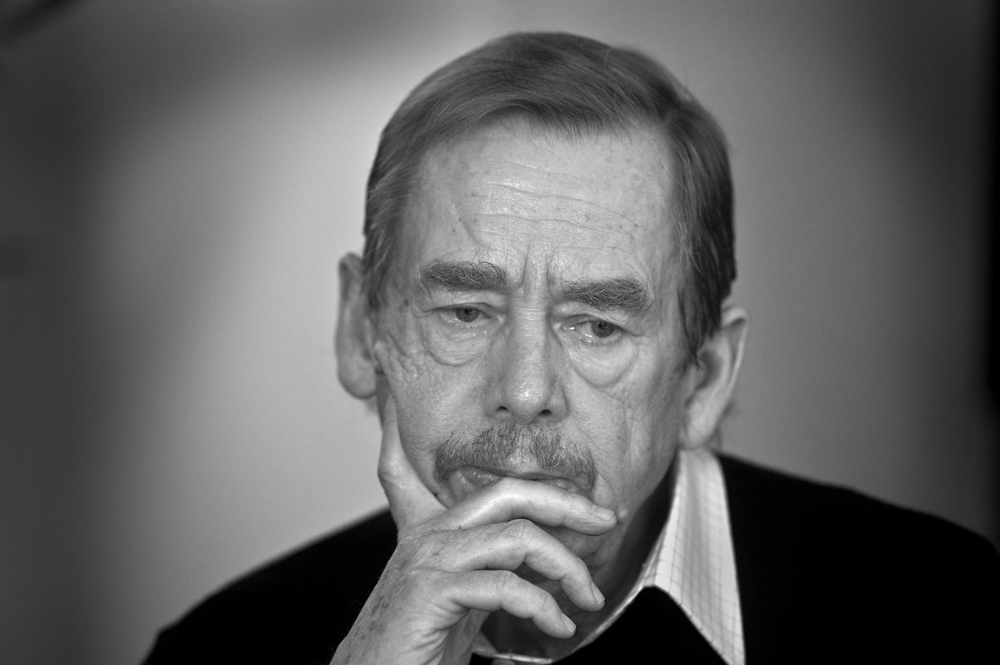 vaclav havel, president, praha 24.11.2009