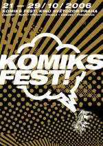 Plakát k prvnímu Komiksfestu, 2006