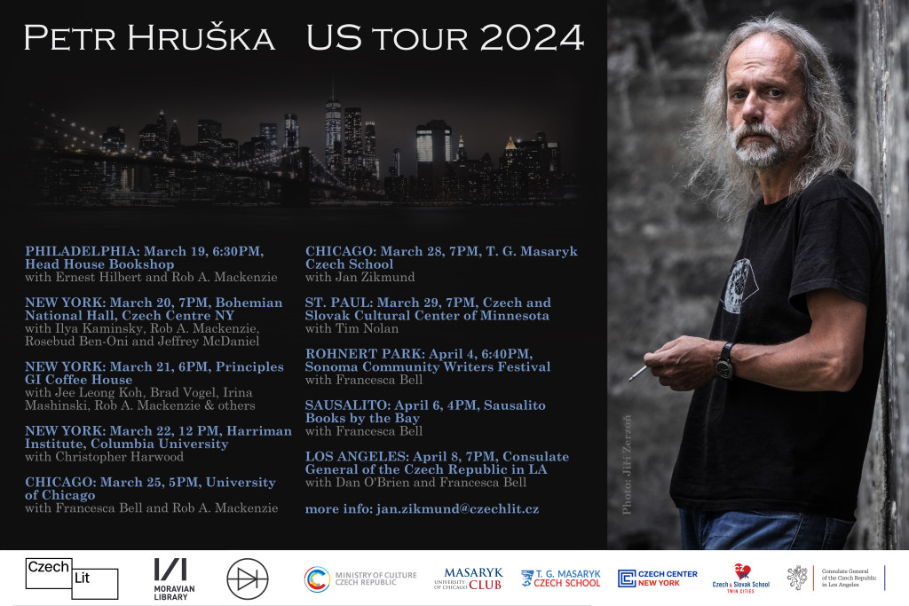 Petr Hruška’s Literary Tour of the US