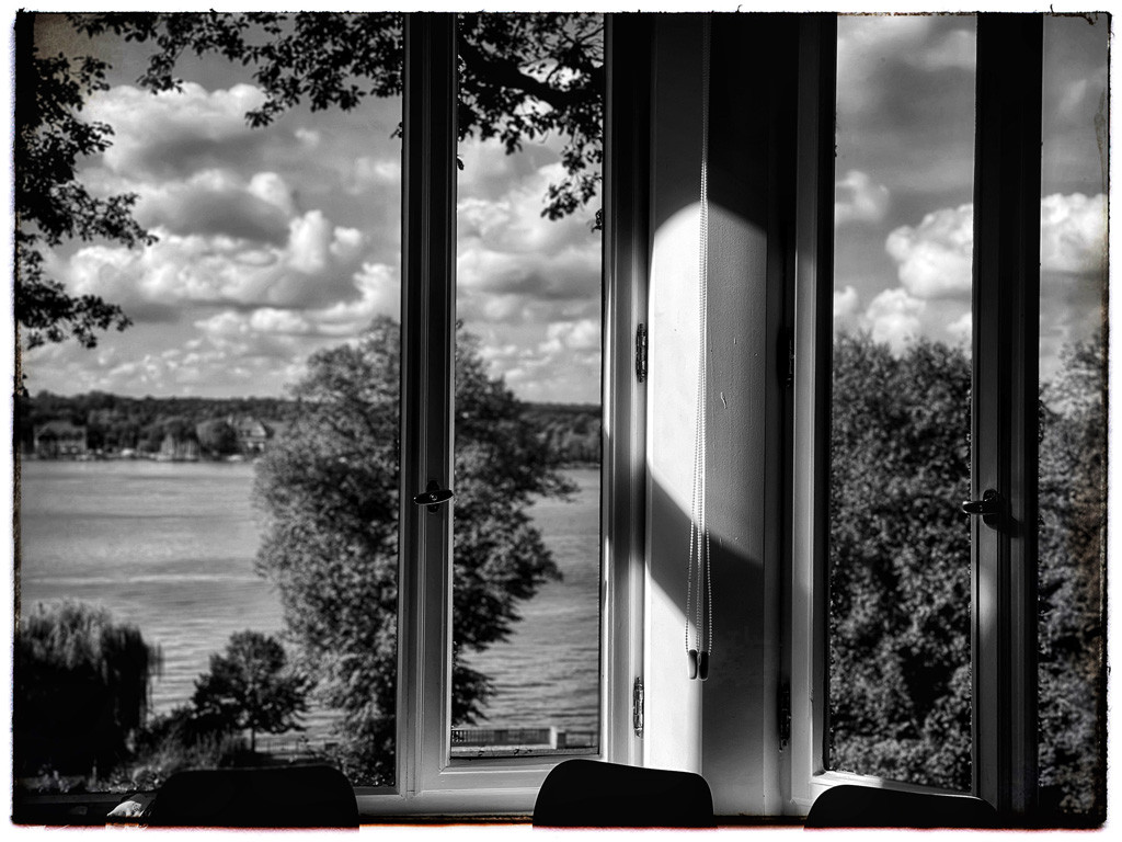 Výhled z Literarisches Colloquium Berlin. Foto: Dušan Šarotar